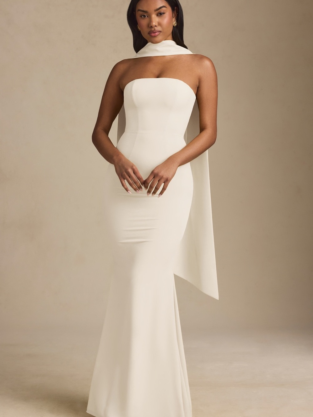 Oh Polly Imogene Gown - Ivory